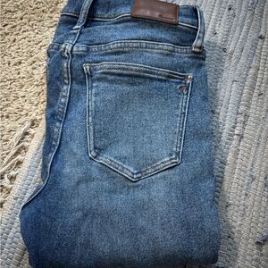 Madewell High Rise Light Blue Jeans